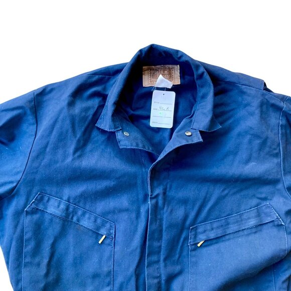 Field N' Forest Blue Mechanic Coveralls Size 46R Jumpsuit - Picture 3 of 8